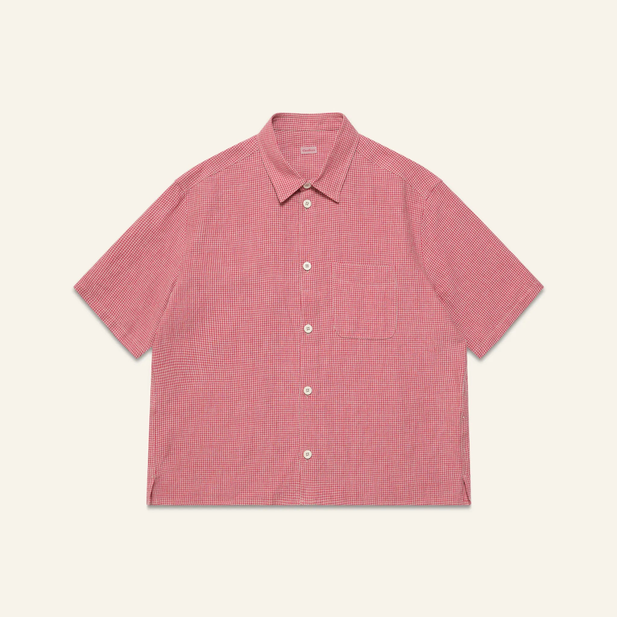 SHORT SLEEVE RELAXED FARMER SHIRT