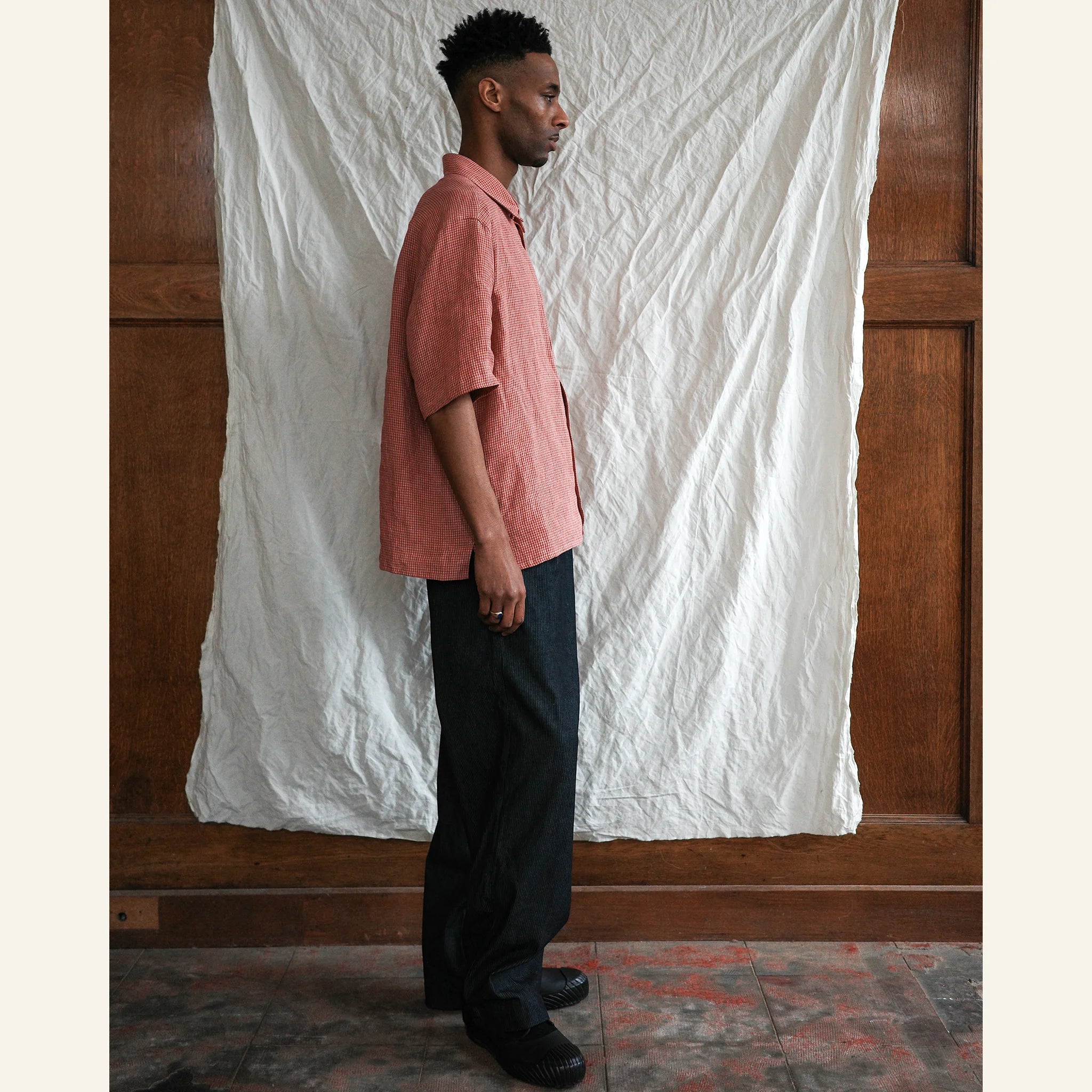 SHORT SLEEVE RELAXED FARMER SHIRT