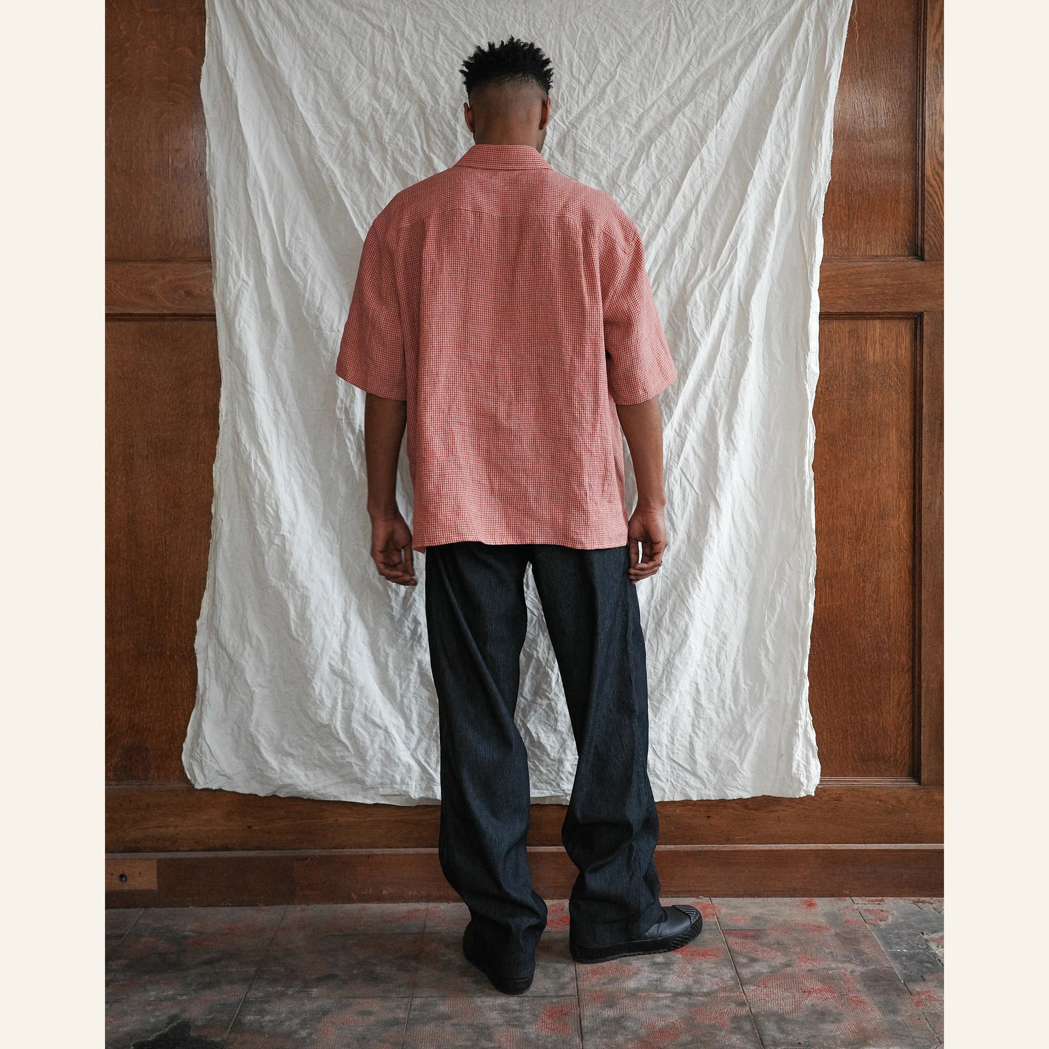 SHORT SLEEVE RELAXED FARMER SHIRT