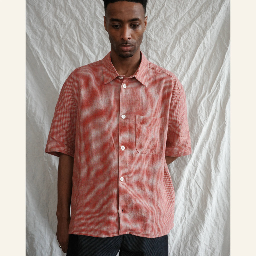 SHORT SLEEVE RELAXED FARMER SHIRT