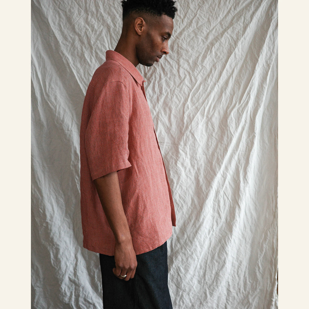 SHORT SLEEVE RELAXED FARMER SHIRT