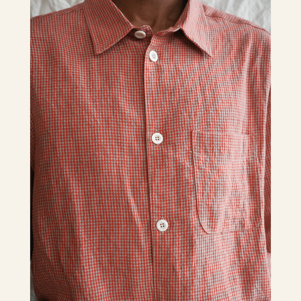 SHORT SLEEVE RELAXED FARMER SHIRT
