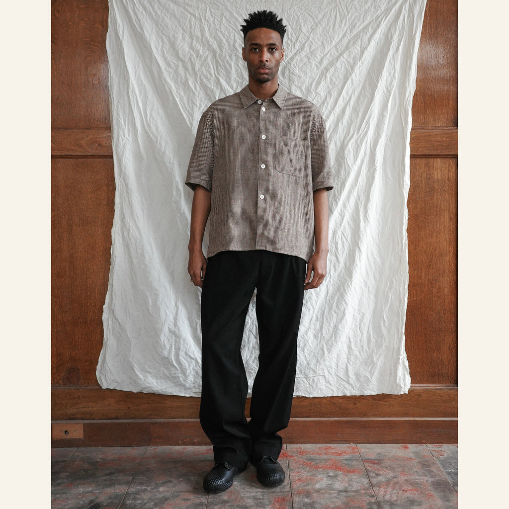 SHORT SLEEVE RELAXED FARMER SHIRT