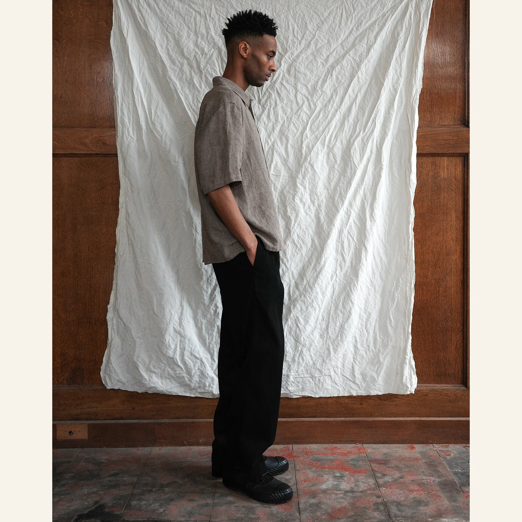 SHORT SLEEVE RELAXED FARMER SHIRT