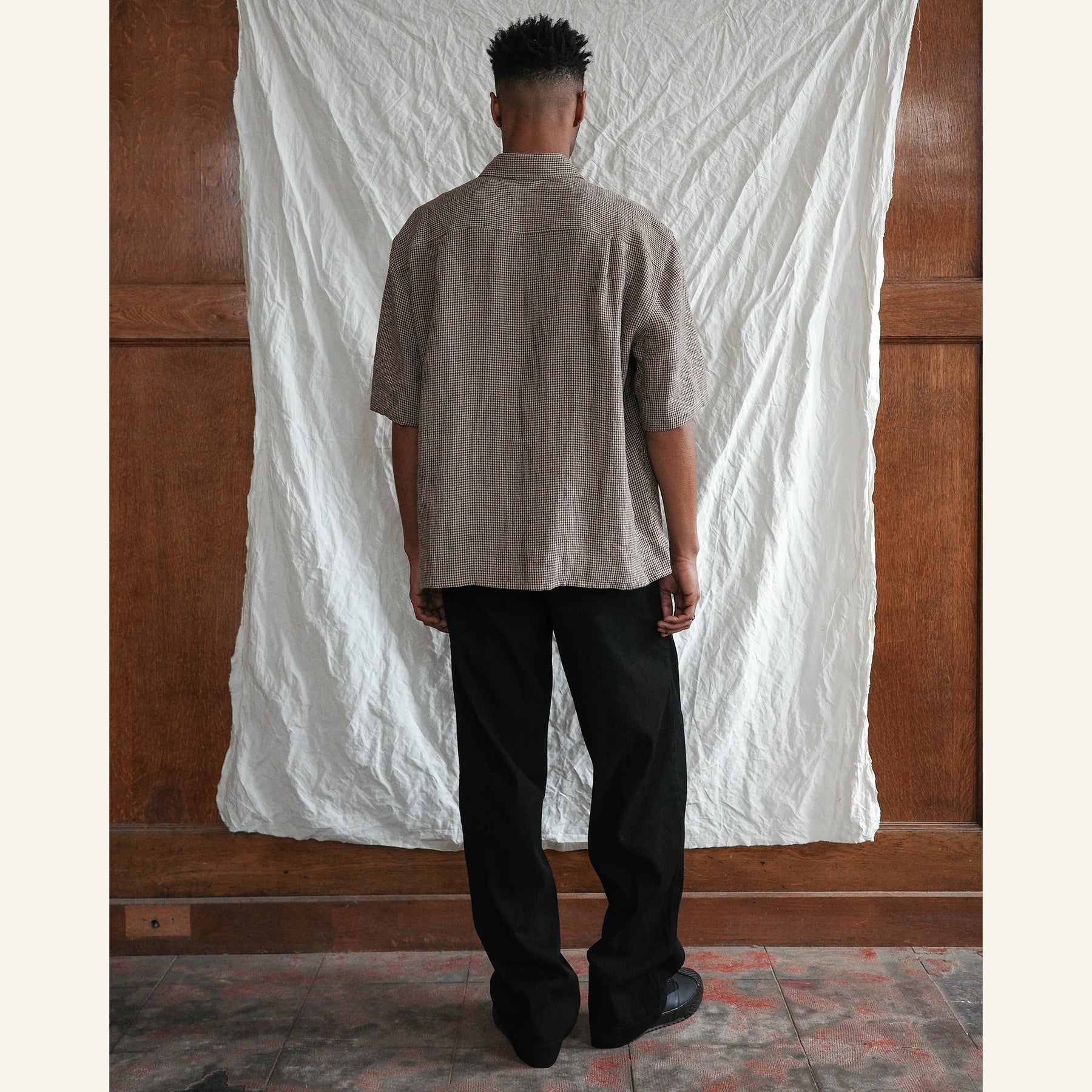 SHORT SLEEVE RELAXED FARMER SHIRT
