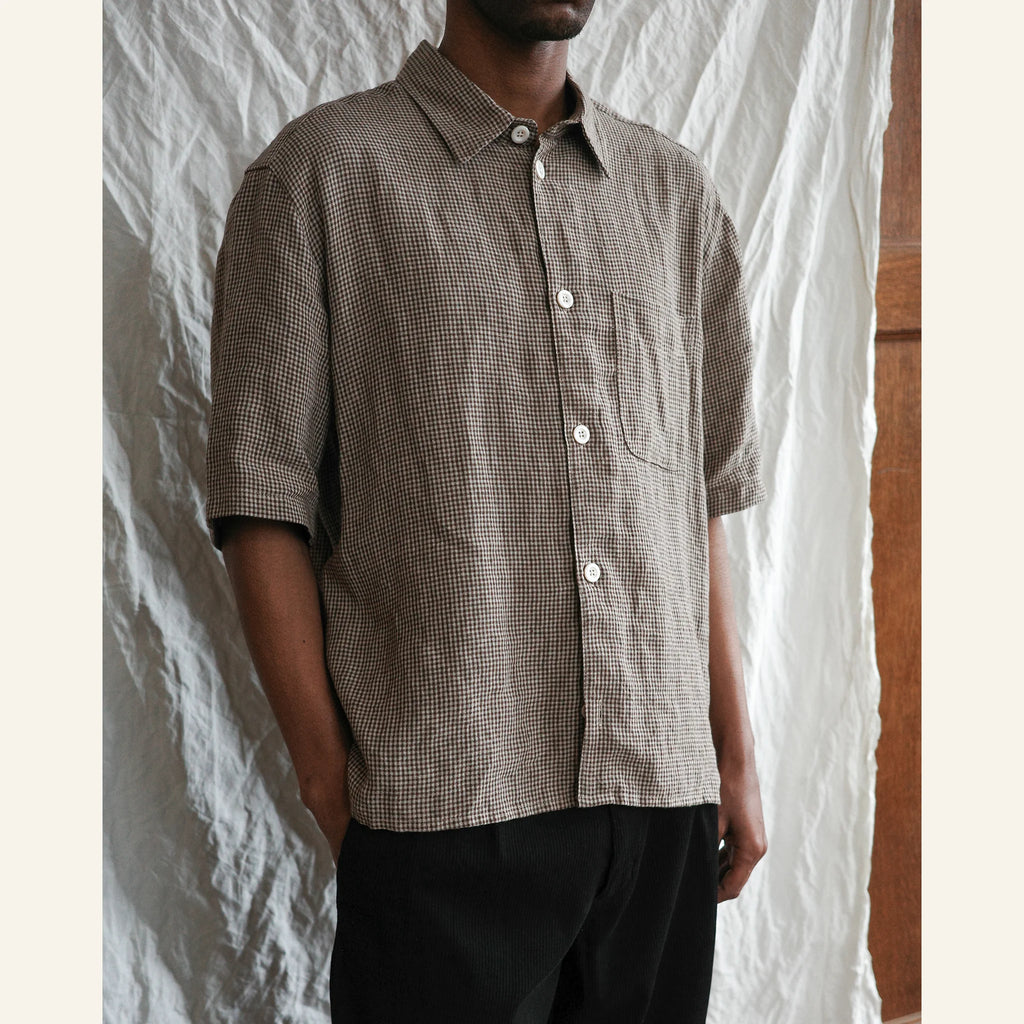 SHORT SLEEVE RELAXED FARMER SHIRT